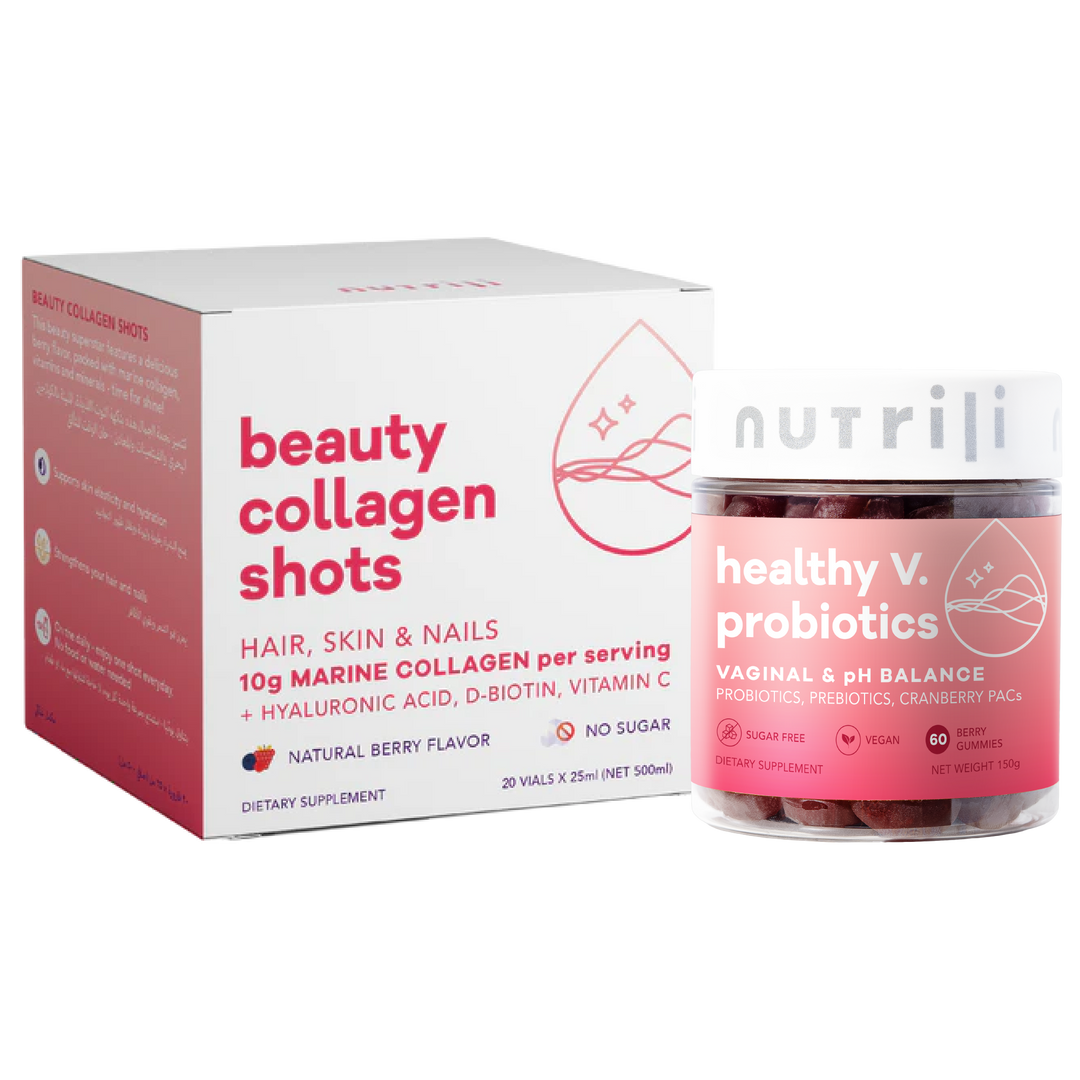 For Her Bundle biotin gummies for hair, skin, and nails