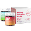 Nutrili collagen vitamin gummies bundle for skin & hair