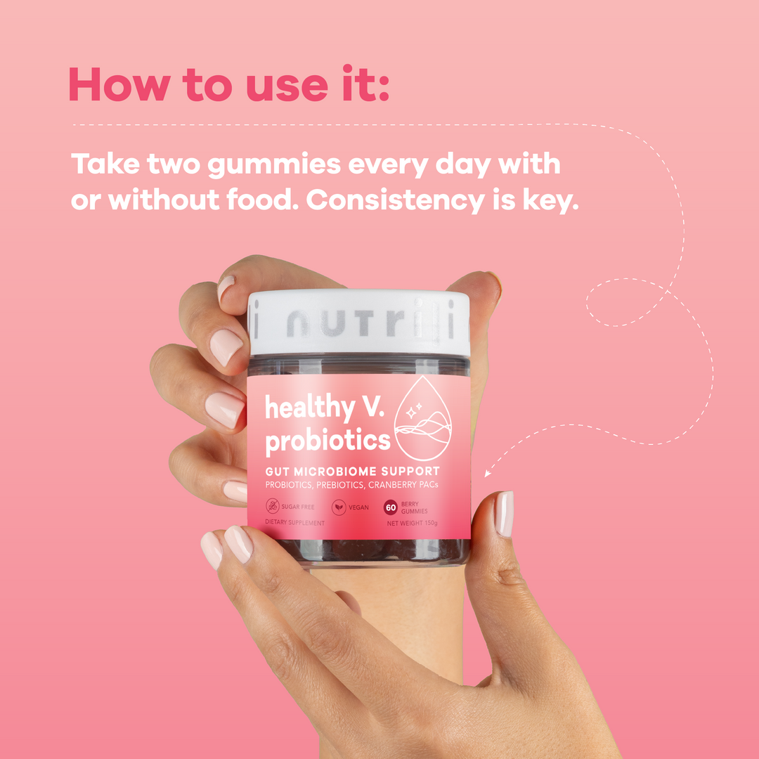 Daily supplement gummies for women’s hair, skin, and nail health