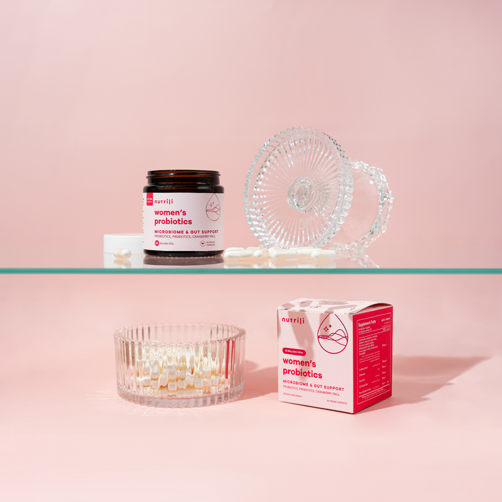 Prebiotics and probiotics for women’s digestive health